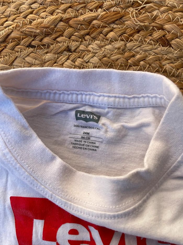 Tee-shirt manche longue pull garçon 24 mois Levi’s - photo numéro 3