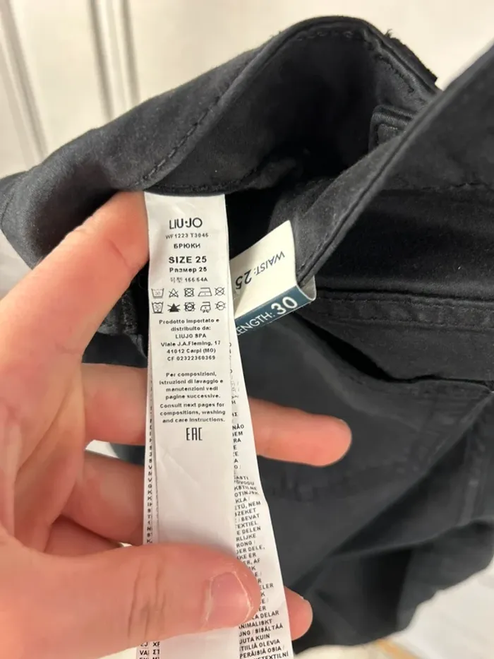 Jean noir Skinny LiuJo W25 L30 neuf - photo numéro 6