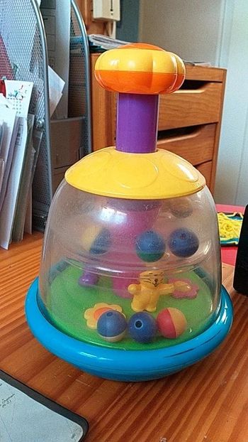 Toupie d activite bébé mixte