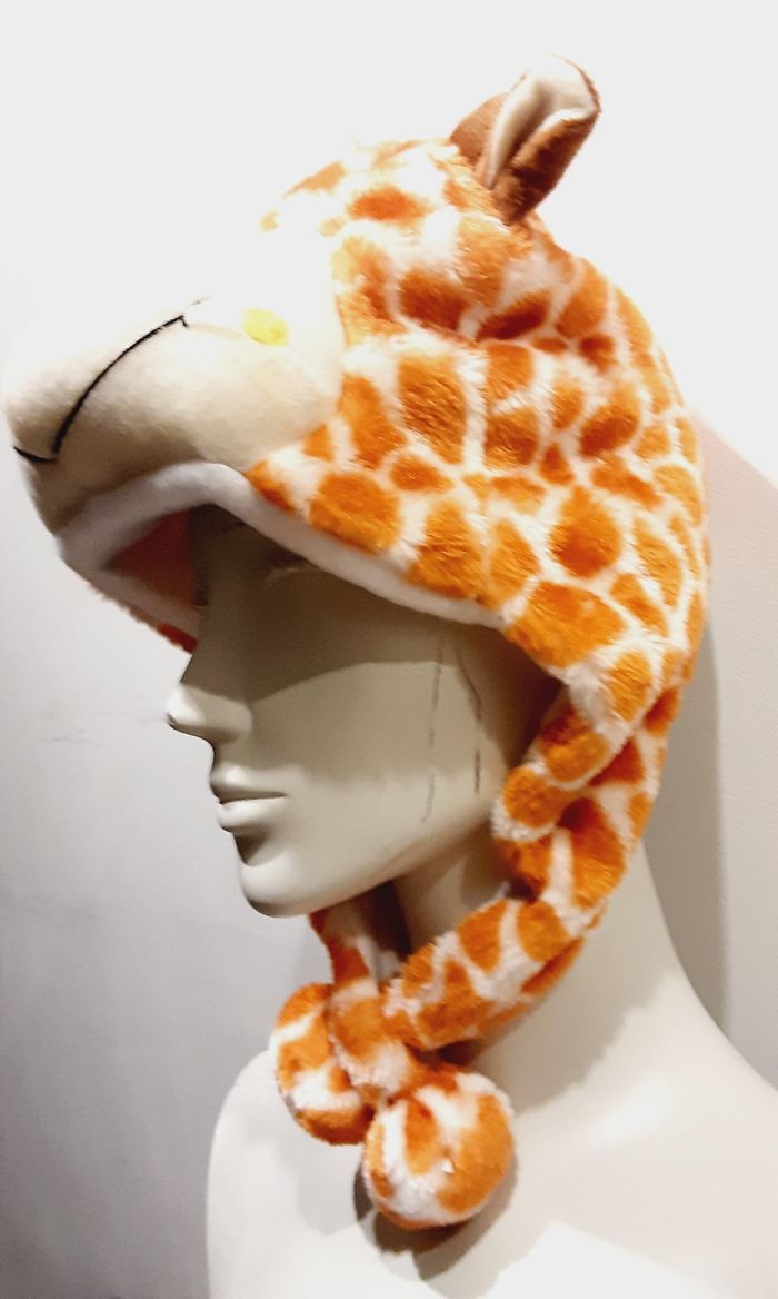 Bonnet animaux pour enfant modèle girafe neuf sans étiquette 🏷 - photo numéro 2