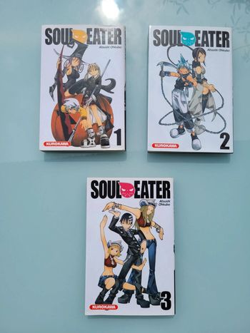 3 Mangas Soul eater, tomes 1 à 3
