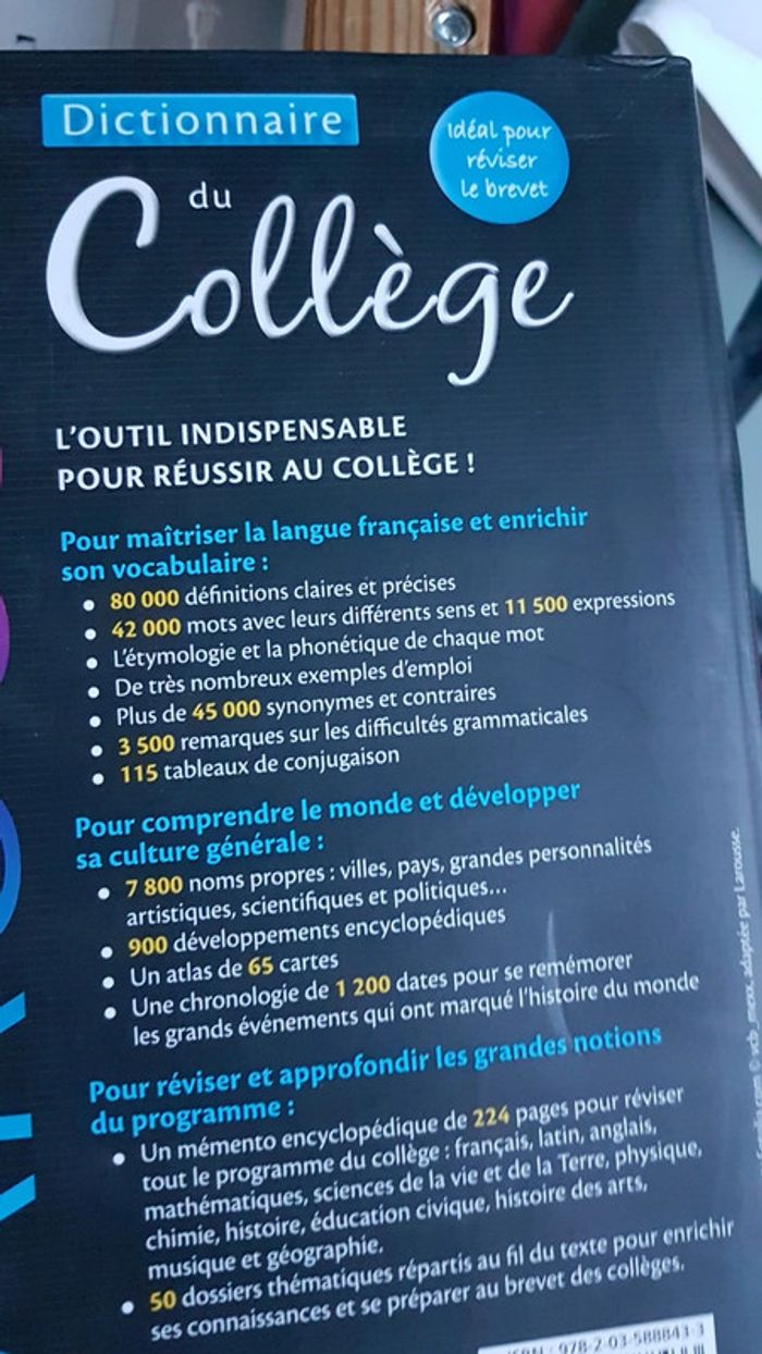 Dictionnaire du collège - photo numéro 2