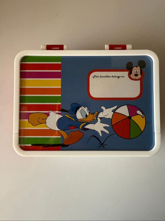 Boîte déjeuner/ Lunch Box Mickey Disney - photo numéro 3