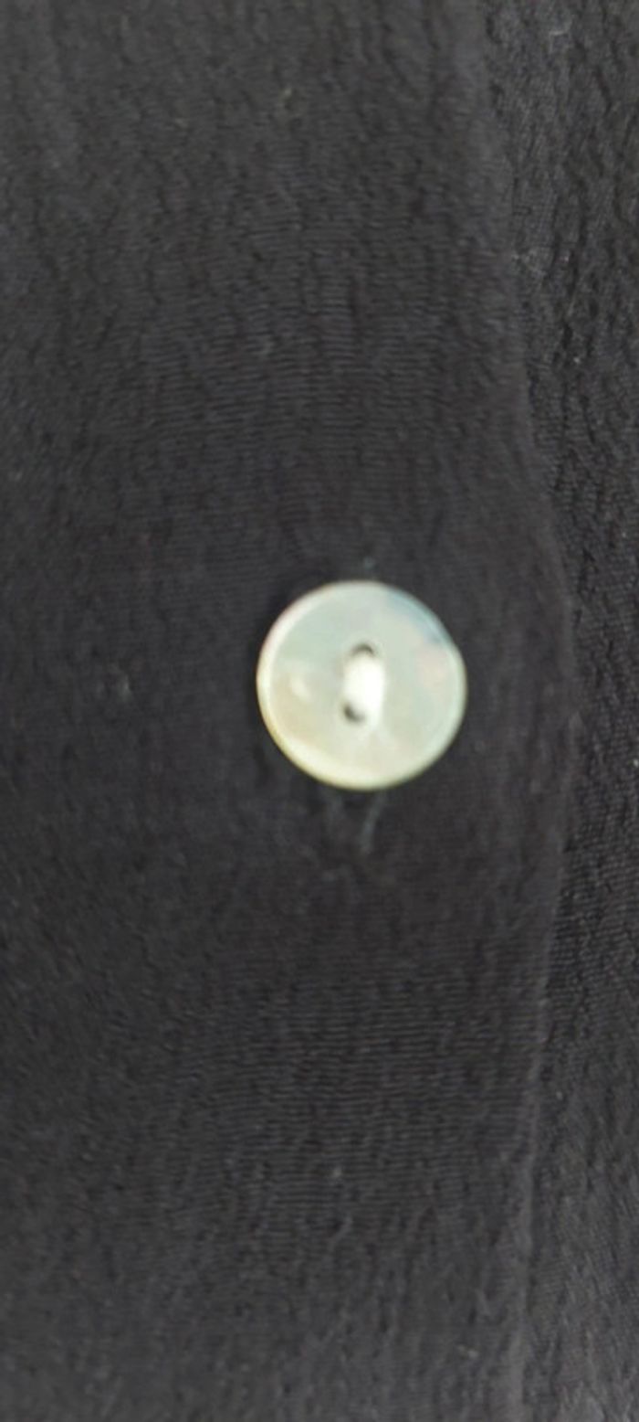 Superbe chemisier Camaieu noir taille 38 - photo numéro 6