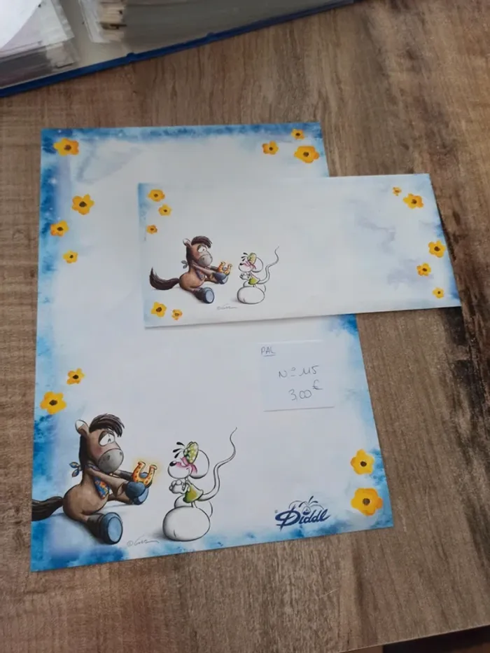 Papier à lettre Diddl 115 3,00€