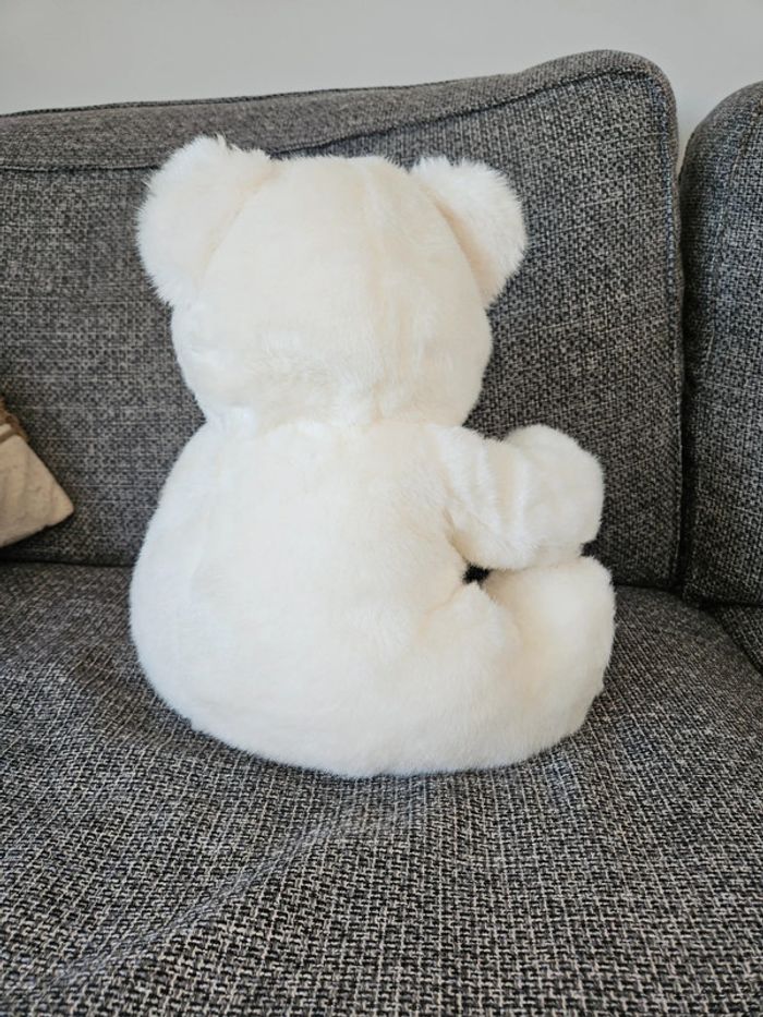 Peluche ours blanc - photo numéro 3