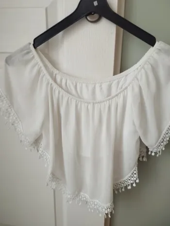 Haut blanc S