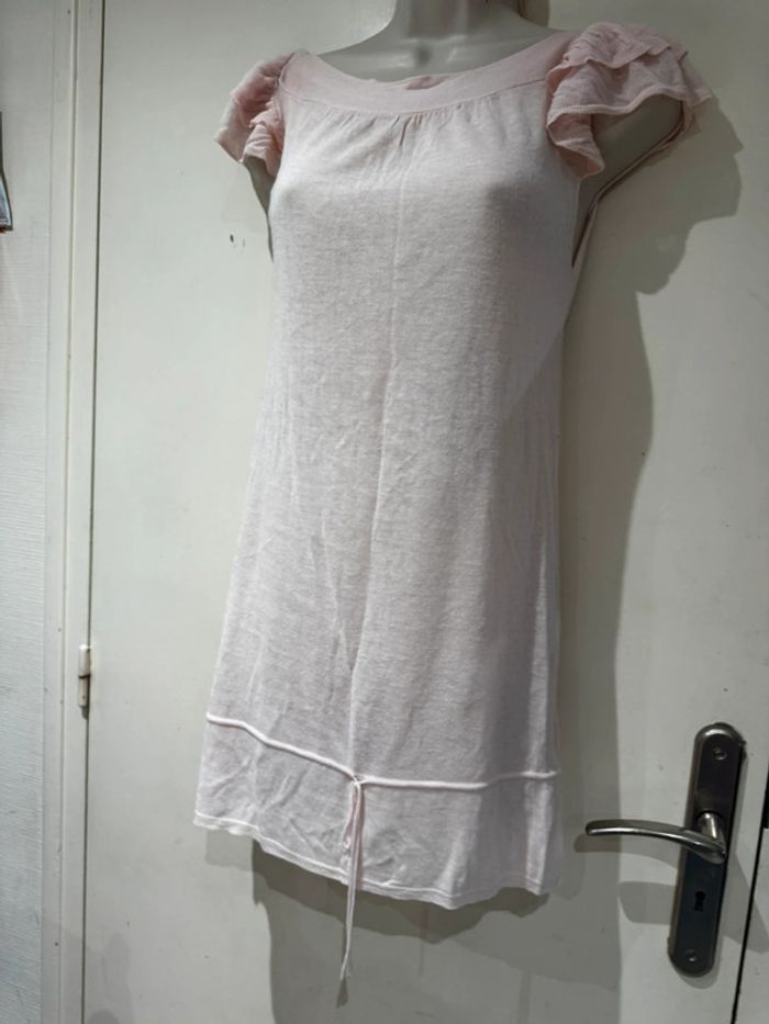 Robe rose transparente naf Naf Taille XS - photo numéro 14