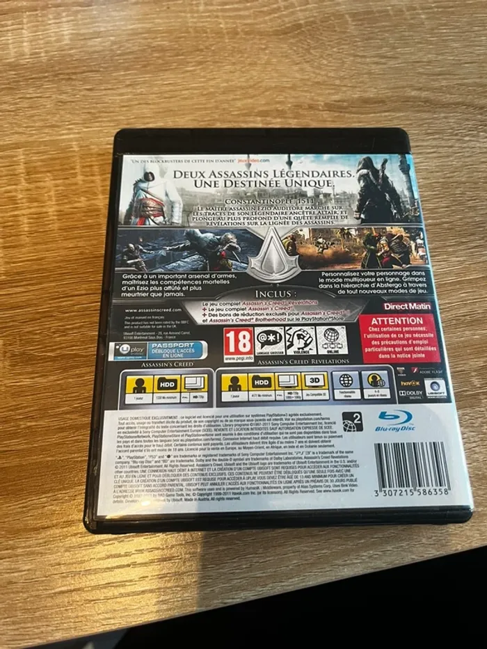 Jeu vidéo ps3 PlayStation assassin’s creed révélations - photo numéro 2