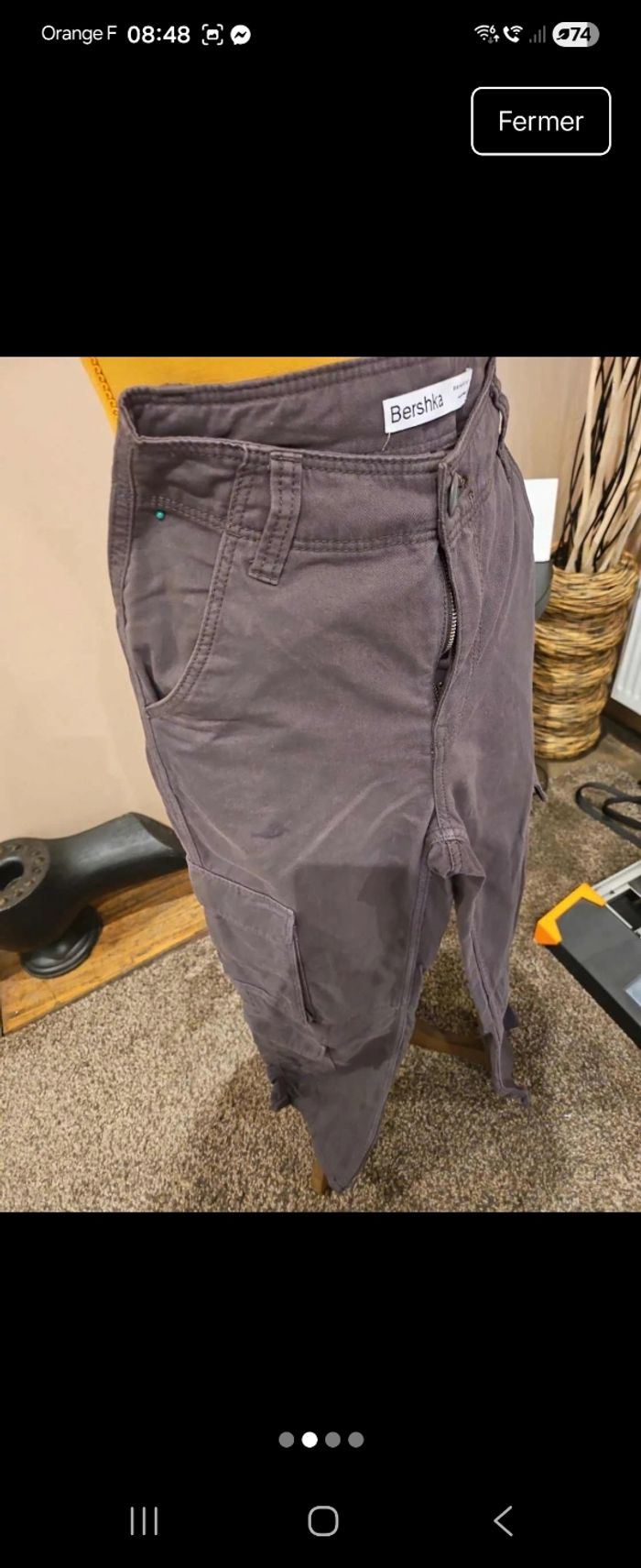 Pantalon cargo berchka - photo numéro 2