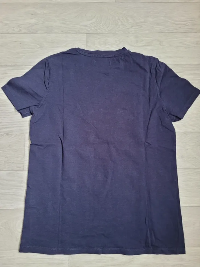 Tee-shirt MC bleu marine 12 ans - photo numéro 2