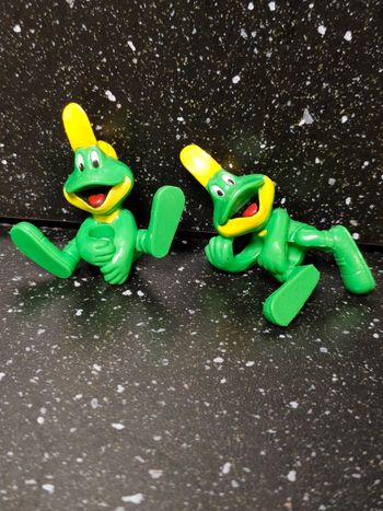 Lot de 2 figurines Kellogg's smacks céréales vintage