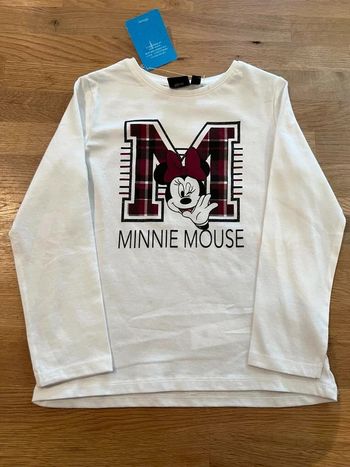 tee shirt manche longue minnie disney