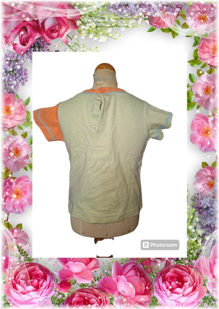 💫🌸 T-shirt imprimé manches courtes pour bébé garçon 🌸💫 - photo numéro 2