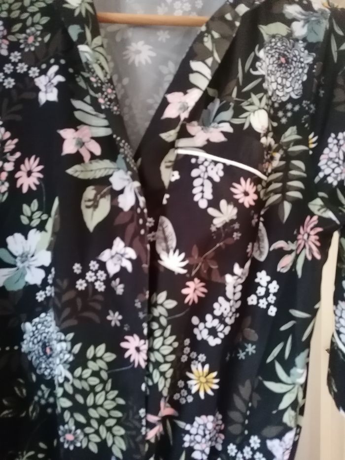 Combi pantalon fluide imprimée floral kiabi 38 - photo numéro 3