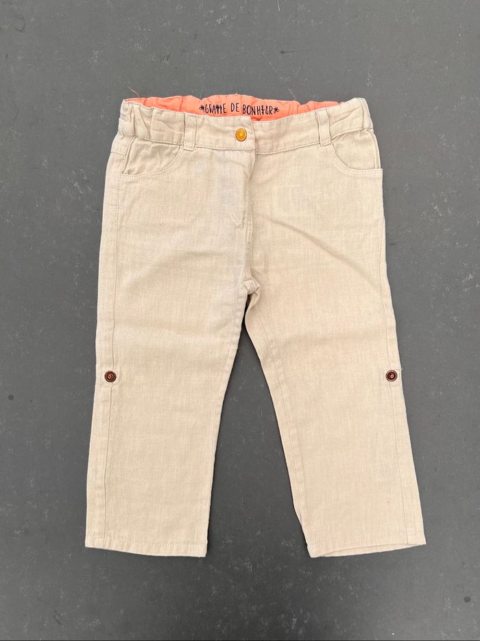 Pantalon lin