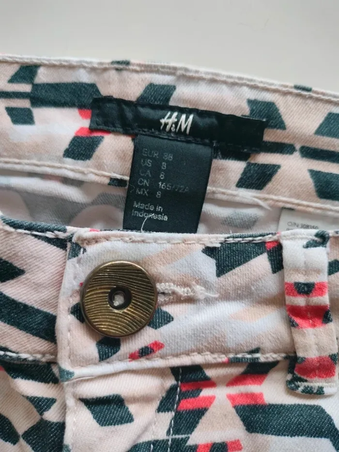 Pantalon Motifs H&M 38 - photo numéro 2