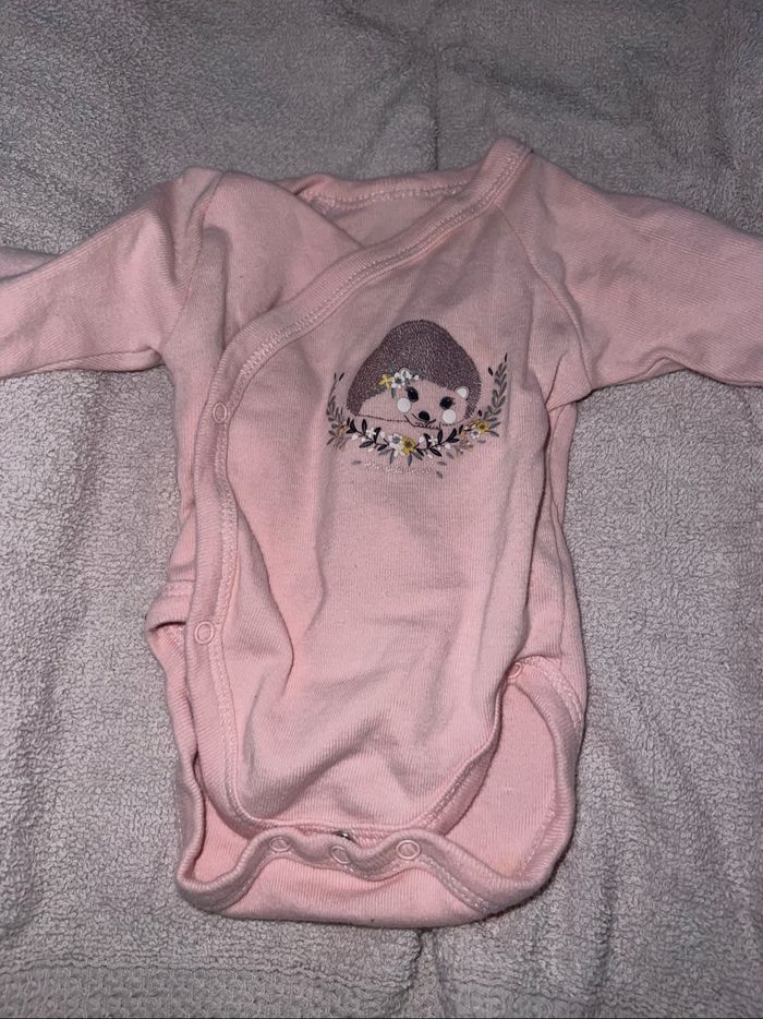 Lot de 9 bodys bébé fille 1 mois - photo numéro 4