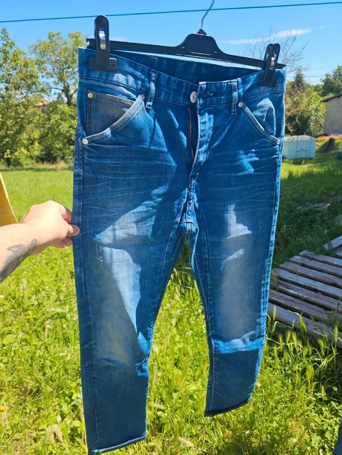 Jean garçon 12 13 ans bleu h&m - photo numéro 3