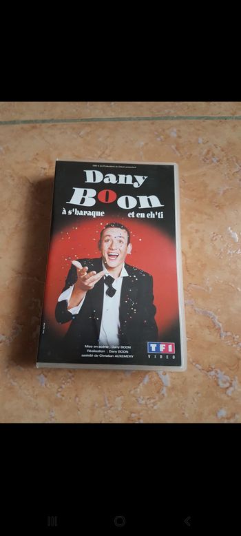 Dany Boon à s'baraque et en ch'ti VHS