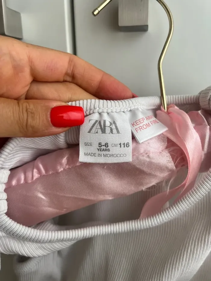 🤍 Robe en tulle blanche Zara – 6 ans 🤍 - photo numéro 6