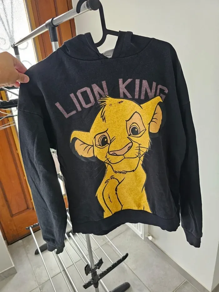 Pull Sweat a capuche roi lion +1 gratuit - photo numéro 7