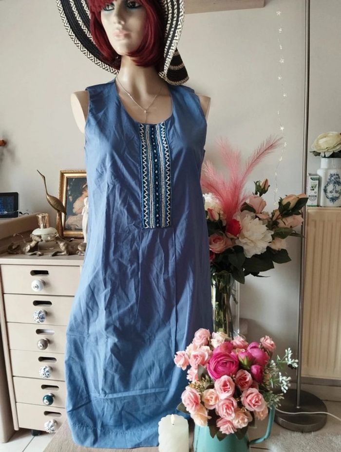 🪷Robe en Coton Casual à Perles Anne Weyburn T36/38🪷 - photo numéro 16