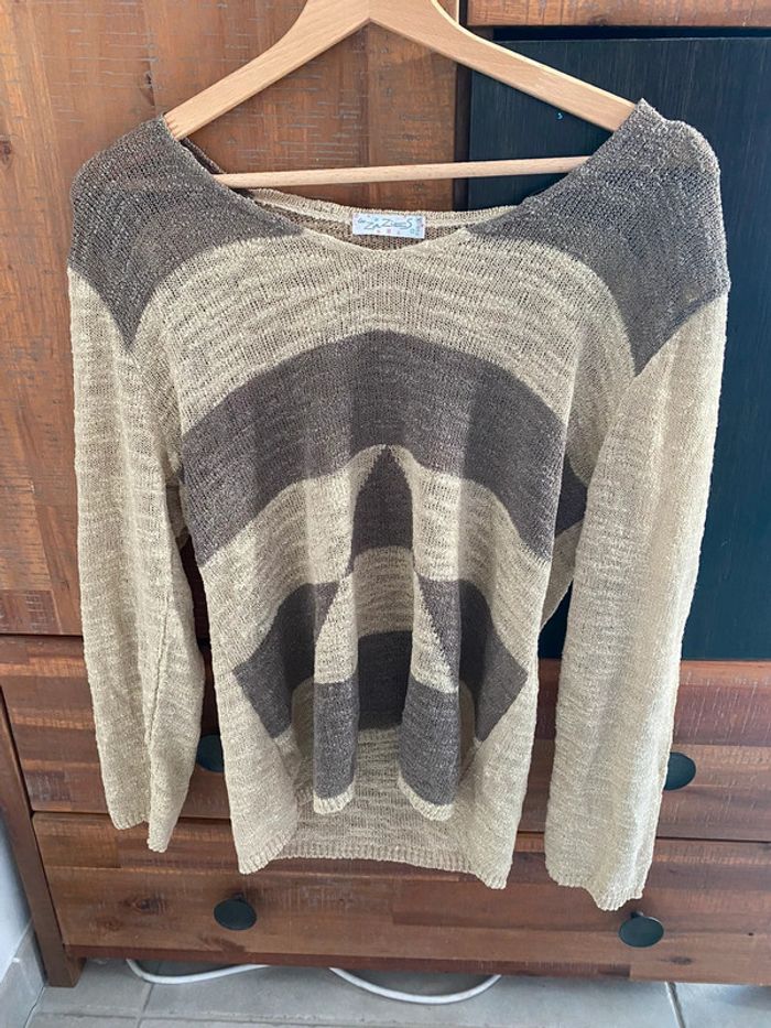 Ensemble gilet et pull manches longues les zazies - photo numéro 3