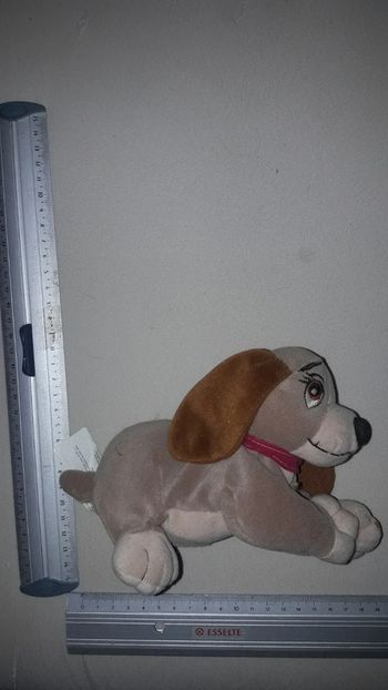 Belle et le clochard peluche