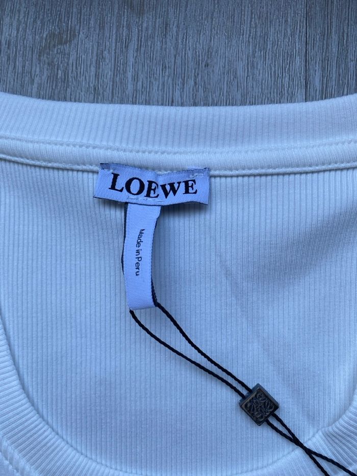 Débardeur Loewe Blanc - photo numéro 3