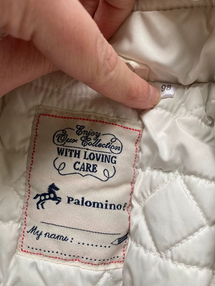 Manteau blanc mi saison - photo numéro 2