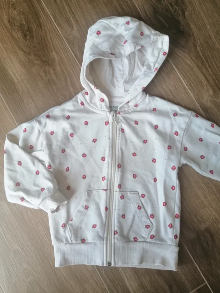 Sweat zippée