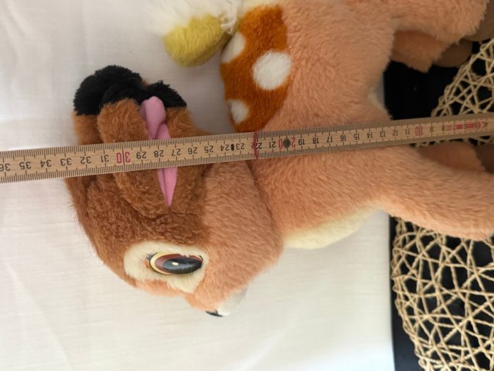 Peluche Bambi DISNEY Mattel vintage biche faon année 1992 - photo numéro 6