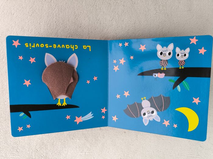 Livre sonore à toucher Écoute la nuit Gallimard - photo numéro 5