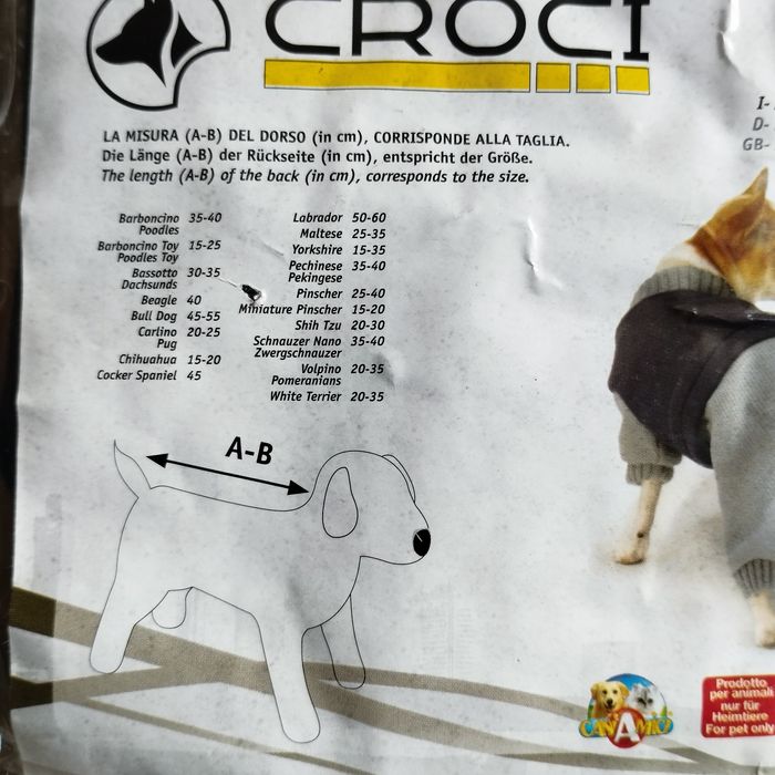 Manteau 30cm pour petit chien Neuf - photo numéro 5