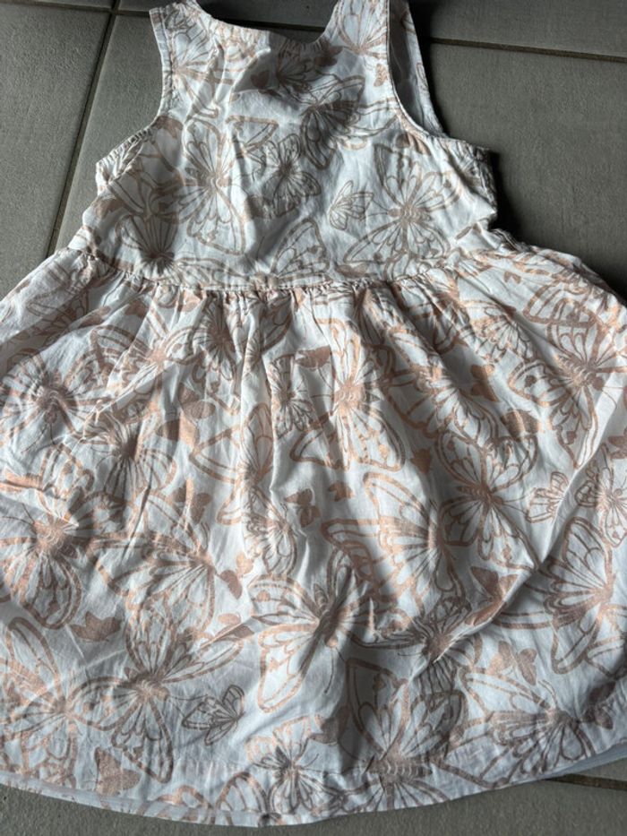 Robe fille papillons - In Extenso - Taille 3 ans - photo numéro 2