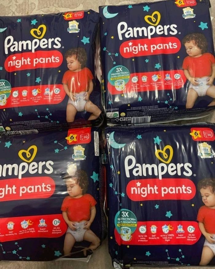 👽120 couches culottes de nuit taille 6 👽