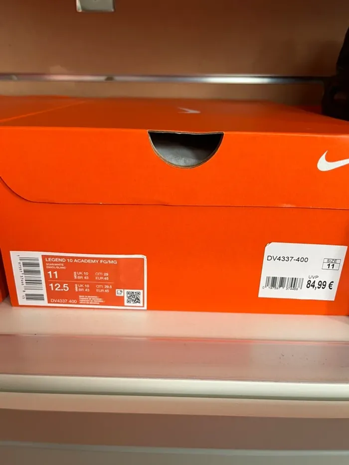 Nike Legend 10 Academy FG / MG Spar White Taille 45 - photo numéro 5