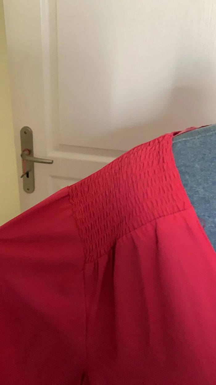 Tunique taille 54 kiabi rouge framboise - photo numéro 2