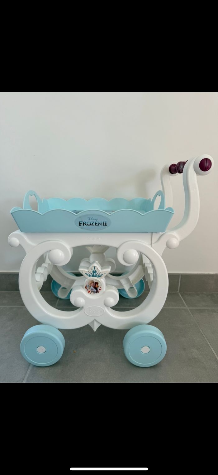 Chariot dînette avec plateau Reine des neiges - photo numéro 6