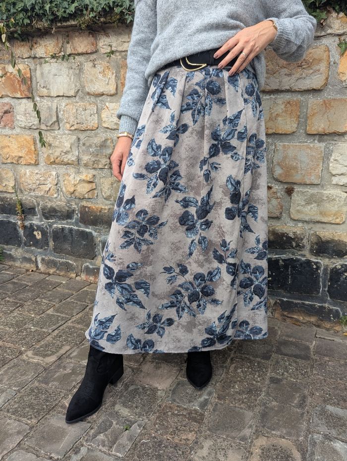 Jupe longue Mulhouse gris/beige
Taille S/M