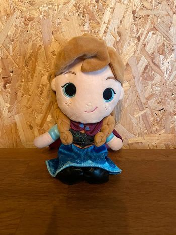 Poupée Chiffon Disney Nicotoy Anna dans la reine des neiges