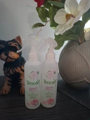 Lot de 2 eau démêlante timotei