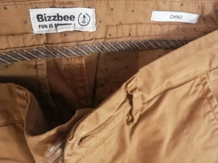 Chino pantalon marron taille 34 Bizzbee - photo numéro 4