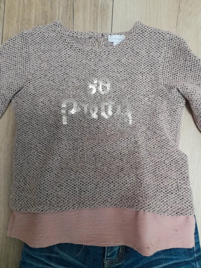 Ensemble pull et jean 3 ans - photo numéro 2