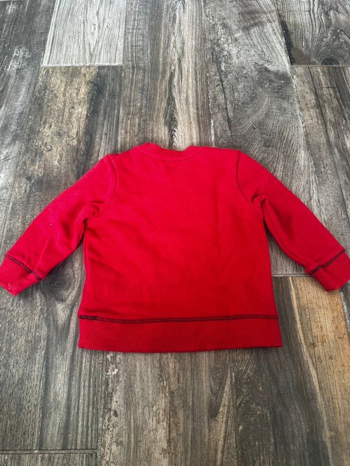 Pull rouge bébé - photo numéro 3
