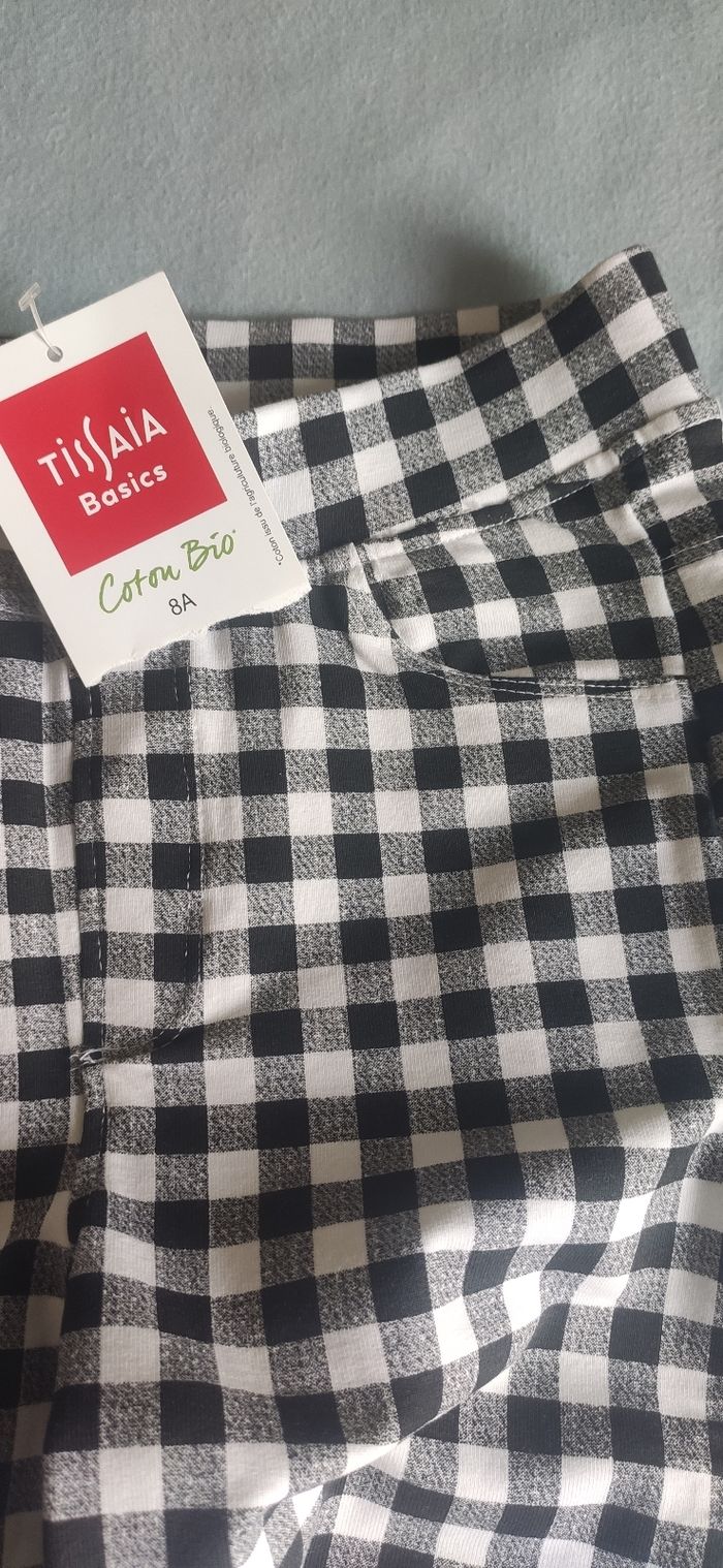 Pantalon vichy fille 8 an neuf, - photo numéro 3