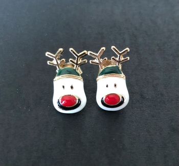 Boucles d’oreilles Renne 🦌🎄