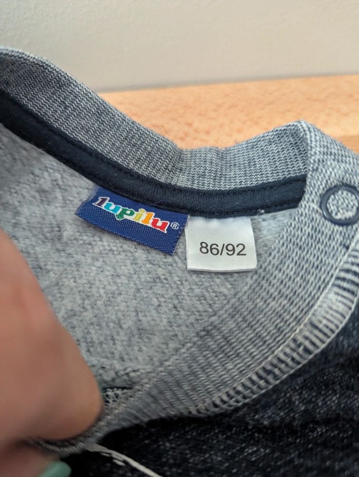 Lot de deux sweats bleu marine 2-3 ans - photo numéro 4