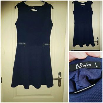 robe bleu marine hivers